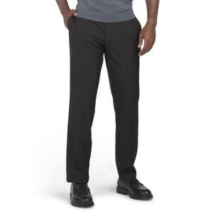 TAILORBYRD Black Solid Dress Pants